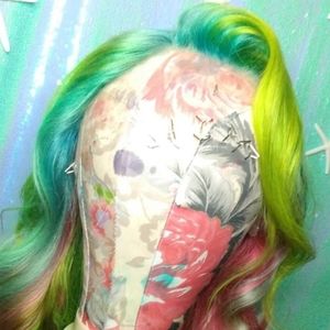 Ear To Ear Hand made Lace wig with Custom Color